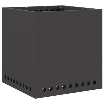 Бездимна огнище Черно 48 x 48 x 50 см Патинираща стомана