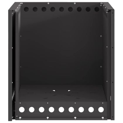 Бездимна огнище Черно 48 x 48 x 50 см Патинираща стомана