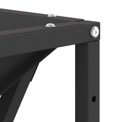 Огнище Черно 80 x 80 x 40 cm Стомана