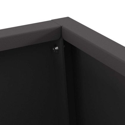 Огнище Черно 50 x 35 x 100 см Стомана