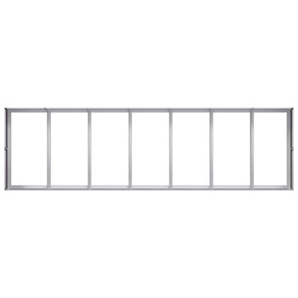 Кашпа, 280x80x40 см, поцинкована стомана