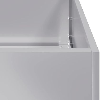 Кашпа, 280x80x40 см, поцинкована стомана