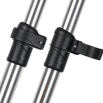 Опорни стълбове за бимини топ, 2 бр, алуминий