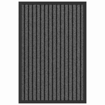 Мат за врата Черно 40 x 60 cm Полипропилен