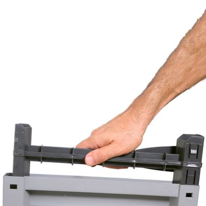 Пластмасов шкаф, 65x45x97 см