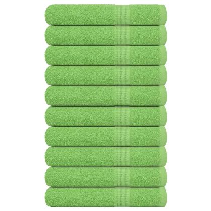 Кърпи FROGN 10 бр. Ябълково зелени 100x200 см 360 г/м²