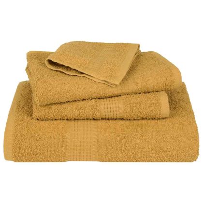 Кърпи за душ FROGN 10 бр. Златни 70x140 см 360 г/м²