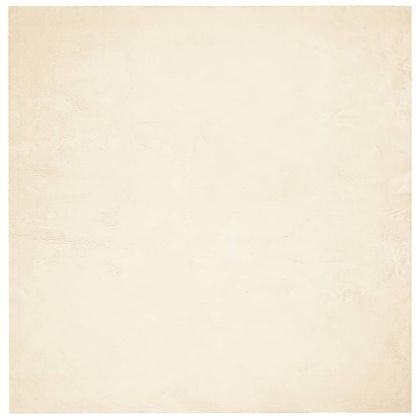 Килим HUARTE с къс косъм, мек и миещ се, кремав, 200x200 см