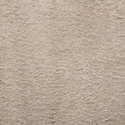 Килим HUARTE с къс косъм, мек и миещ се, пясъчен, 80x150 см