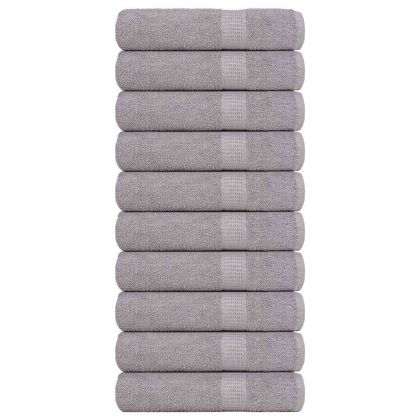 Кърпи за душ FROGN 10 бр. Сиви 70x140 см 360 г/м²