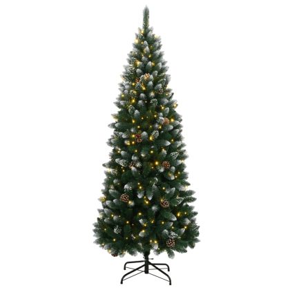 Изкуствена коледна елха, 150 LED, 120 см