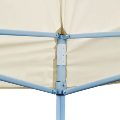 Сгъваема pop-up парти шатра, кремава, 3x6 м