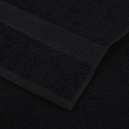 Кърпи за душ FROGN 4 бр. Черни 70x140 см 360 г/м²