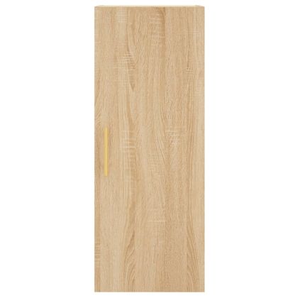 Стенен шкаф дъб сонома 34,5x34x90 см