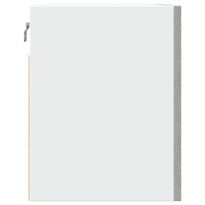 Висящ шкаф "Lyon", бетонно сив, 60x31x40 см, инженерно дърво