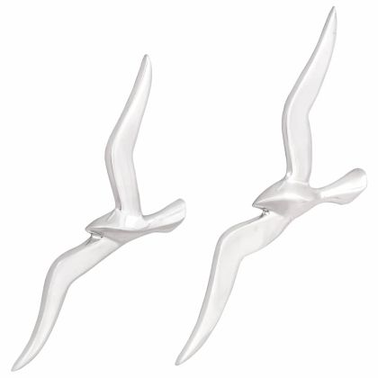 Чапла 2 pcs Сребрист Алуминий