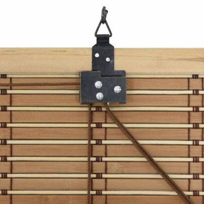 Ролетна щора С завеси Природа 140 x 160 cm бамбук