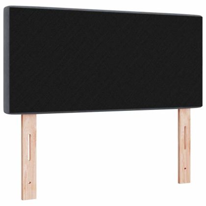 Облегалка за глава Тъмен сив 90 cm Кадифе