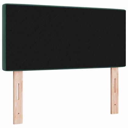 Облегалка за глава Тъмен зелен 90 cm Кадифе
