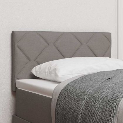 Облегалка за глава Таупе 80 cm текстил