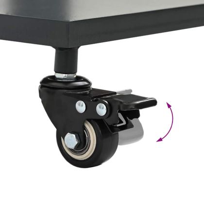 Основа за чадър Тъмен сив 45 x 45 x 31,5 см