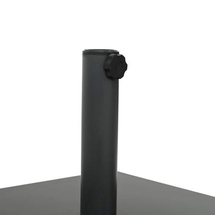 Основа за чадър Тъмен сив 45 x 45 x 31,5 см