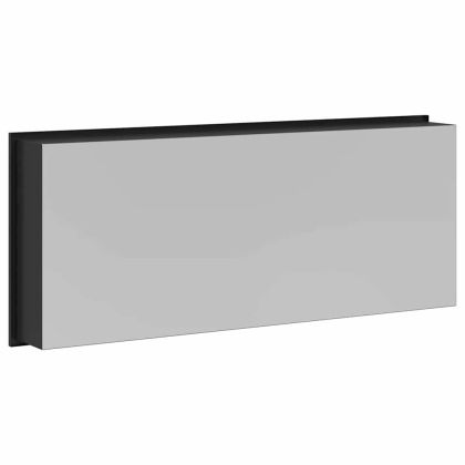 Нишата за душ Черно 75 x 30 x 9,5 см Неръждаема стомана