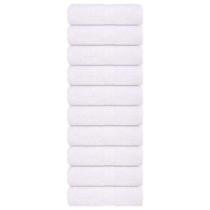 Кърпи за гости FROGN 10 бр. Бели 30x50 см 360 г/м²