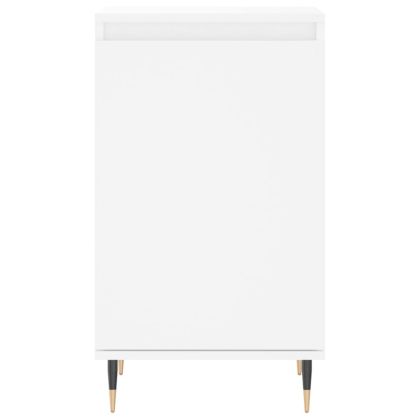Бюфет бял 40x35x70 см инженерно дърво