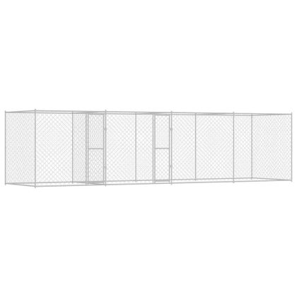 Клетка за куче Сребрист 800 x 200 x 200 см