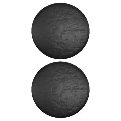 Калъфи за лаундж комплект 2 бр 8 капси Ø188x50 см кръгли