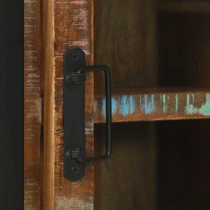 Комплект мебели за баня 4 pcs Солидна рециклирана дървесина