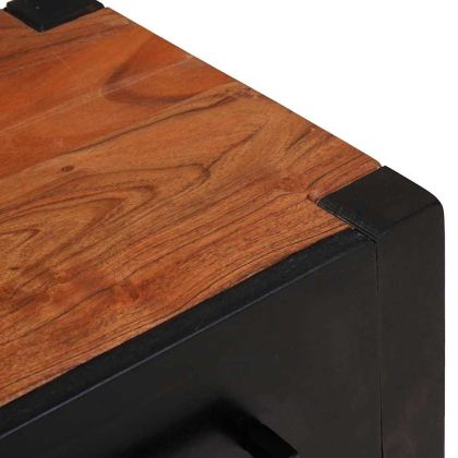 Служебен шкаф с чекмедже 3 pcs Кафяво 165 x 30 x 75 см