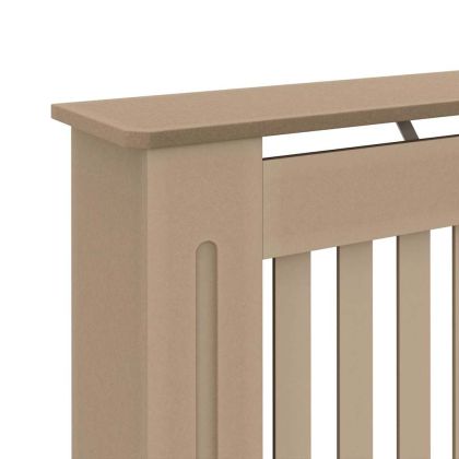 Калъф за радиатор 2 pcs Естествен 152 x 19 x 81,5 см