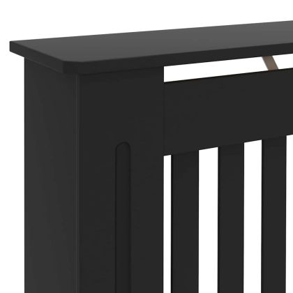 Калъф за радиатор 2 pcs Черно 172 x 19 x 81,5 см