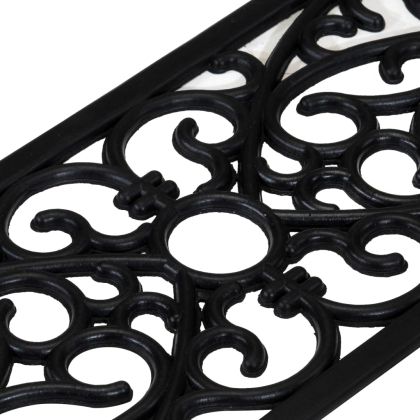 Постелки за стъпала 10 бр 25x75 см гума