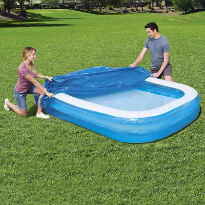 Bestway Покривало за басейн Flowclear, 262x175x51 см