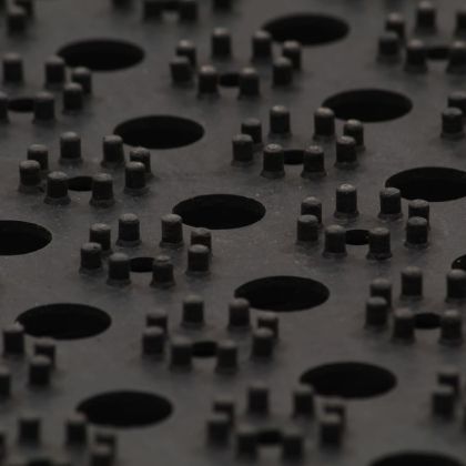 Изтривалка за врата правоъгълна 40x60 см гума