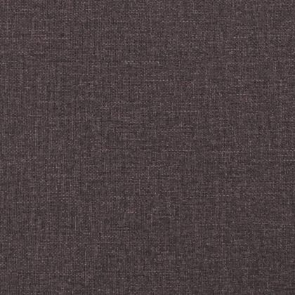 Боксспринг легло с матрак, тъмнокафяво, 140x200 см, плат