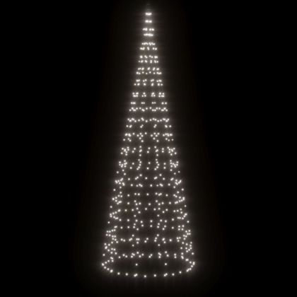 LED коледна елха 550 LED студено бяло 300 см