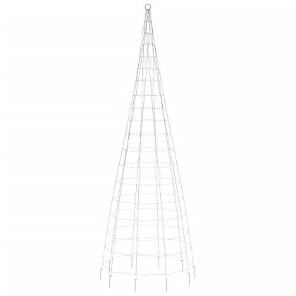 LED коледна елха 550 LED студено бяло 300 см
