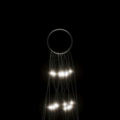 LED коледна елха 550 LED студено бяло 300 см