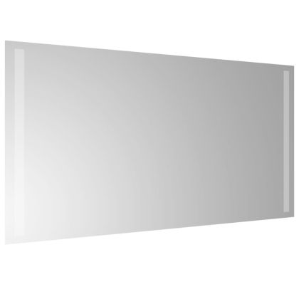 LED огледало за баня, 40x80 см