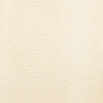 Килим HUARTE с къс косъм, мек и миещ се, кремав, 80x250 см