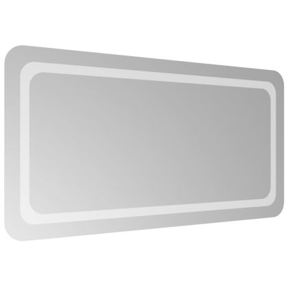 LED огледало за баня, 50x100 см