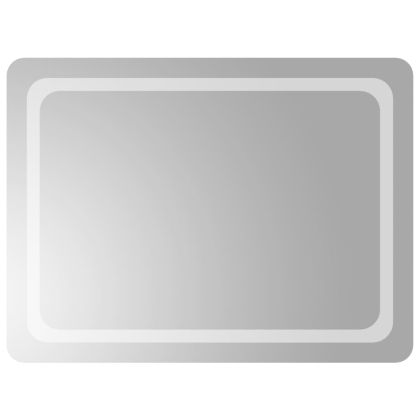 LED огледало за баня, 60x80 см