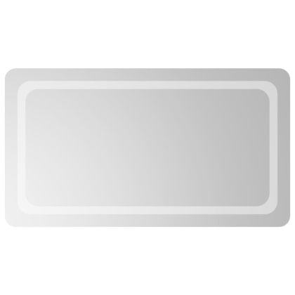 LED огледало за баня, 50x90 см