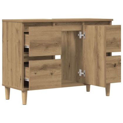 Шкаф за мивка Artisan Oak 80x33x60 cm Инженерна дървесина