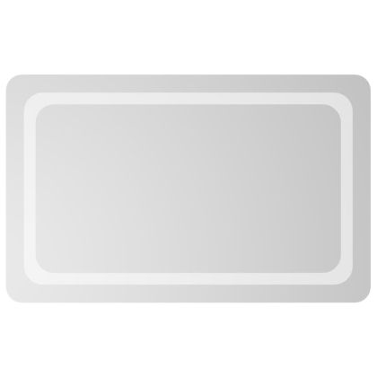 LED огледало за баня, 50x80 см