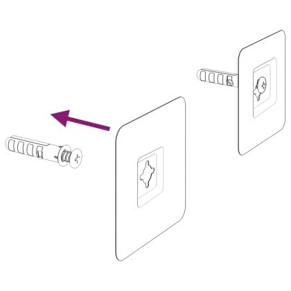 LED огледало за баня, 50x80 см